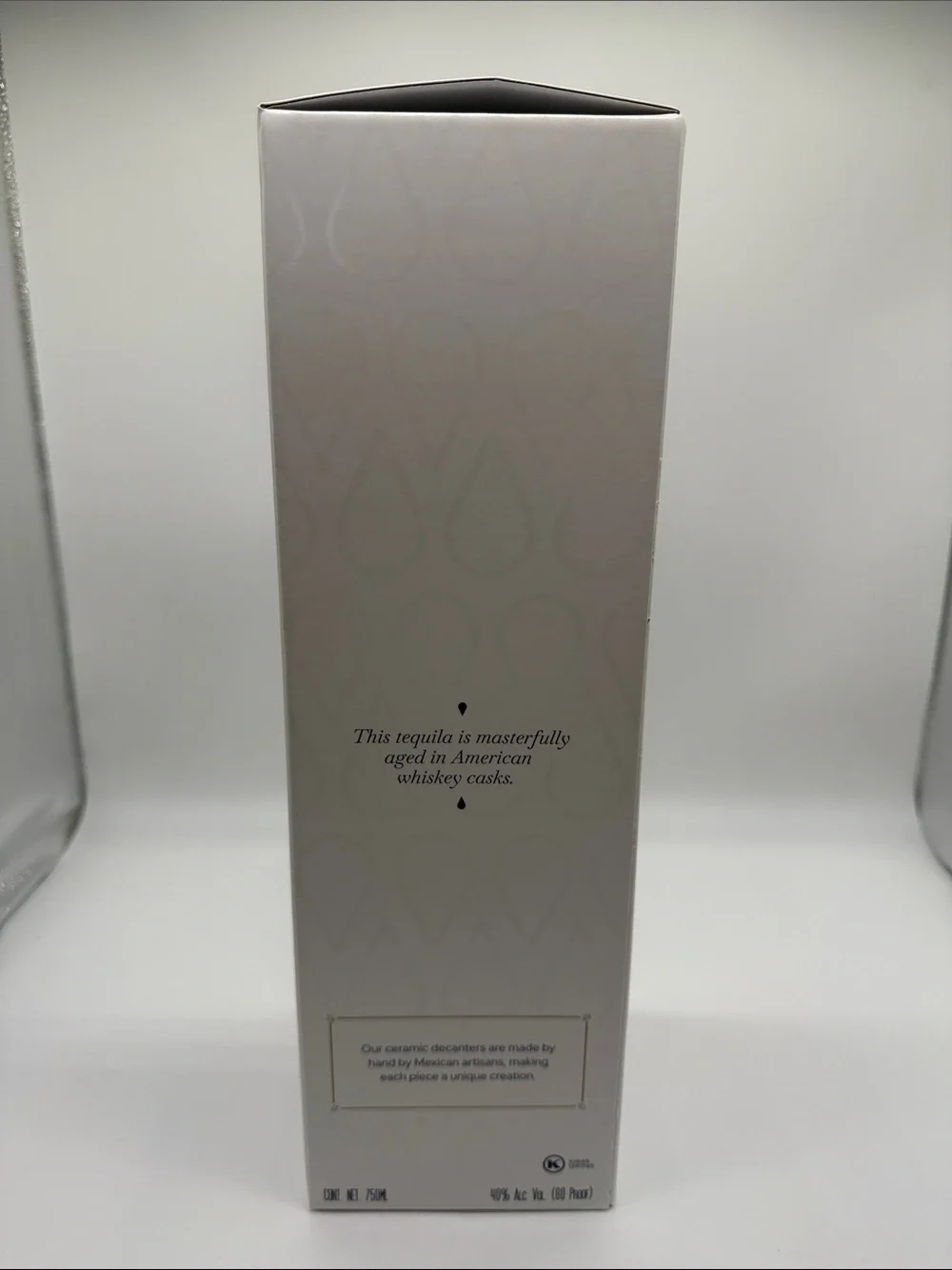 Clase Azul Reposado 750ml Tequila Bottle in Box. Empty Bottle.